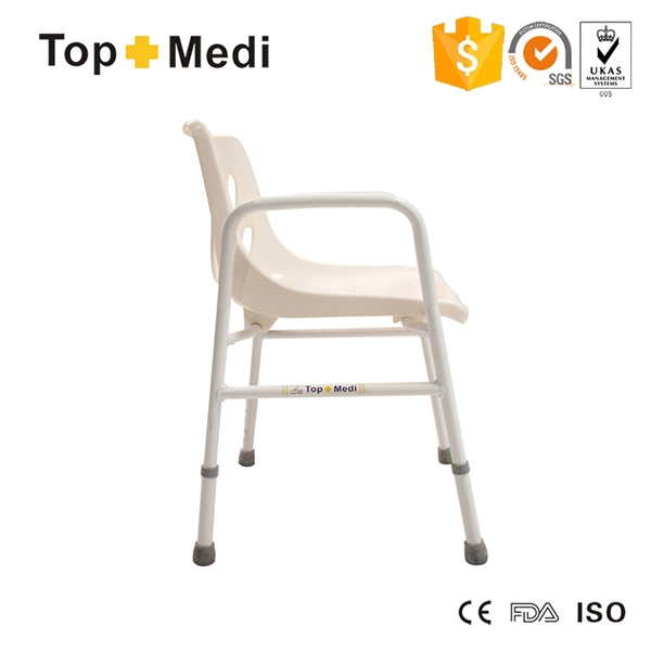 Topmedi Bathroom Safety Equipment Alumium Shower Chair Bath Bench