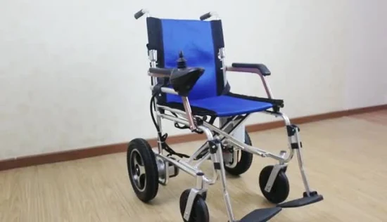 Cadeira de rodas elétrica dobrável de alta qualidade para adultos e idosos