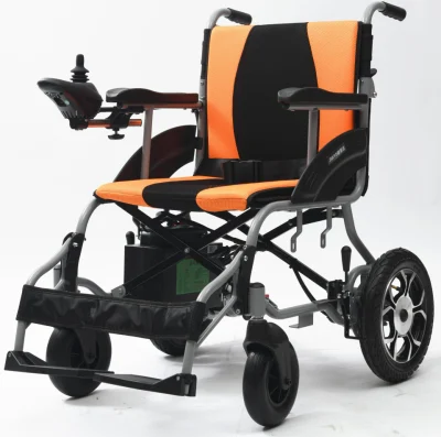 Cadeira de rodas portátil elétrica dobrável com controle remoto médica usada Original Design Origin